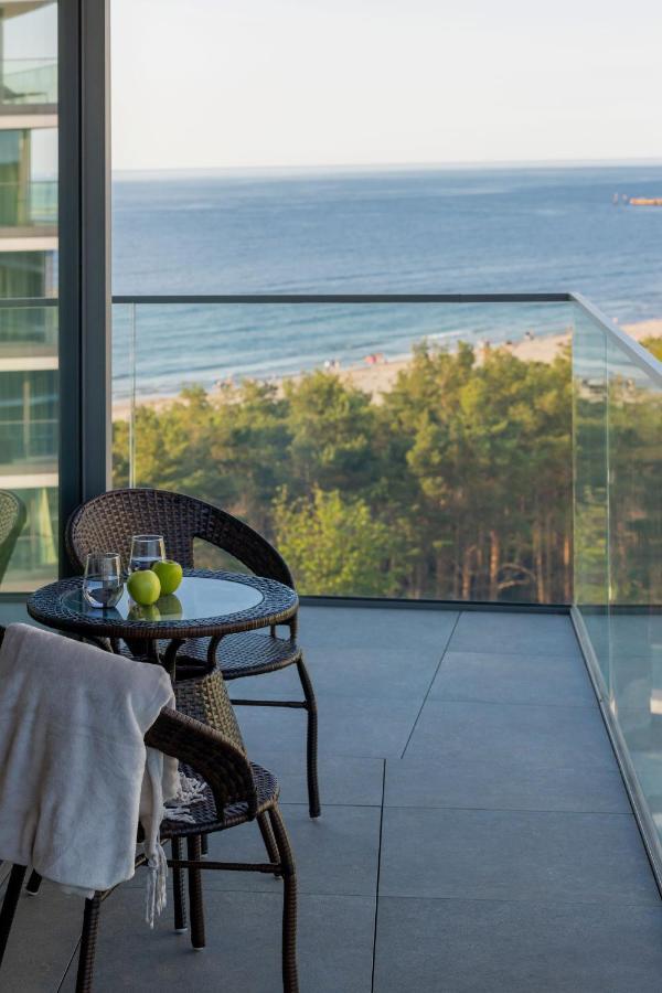 Royallux Apartment Waves Resort & Spa - Sea View From Balcony By Renters Prestige Miedzyzdroje Exterior photo