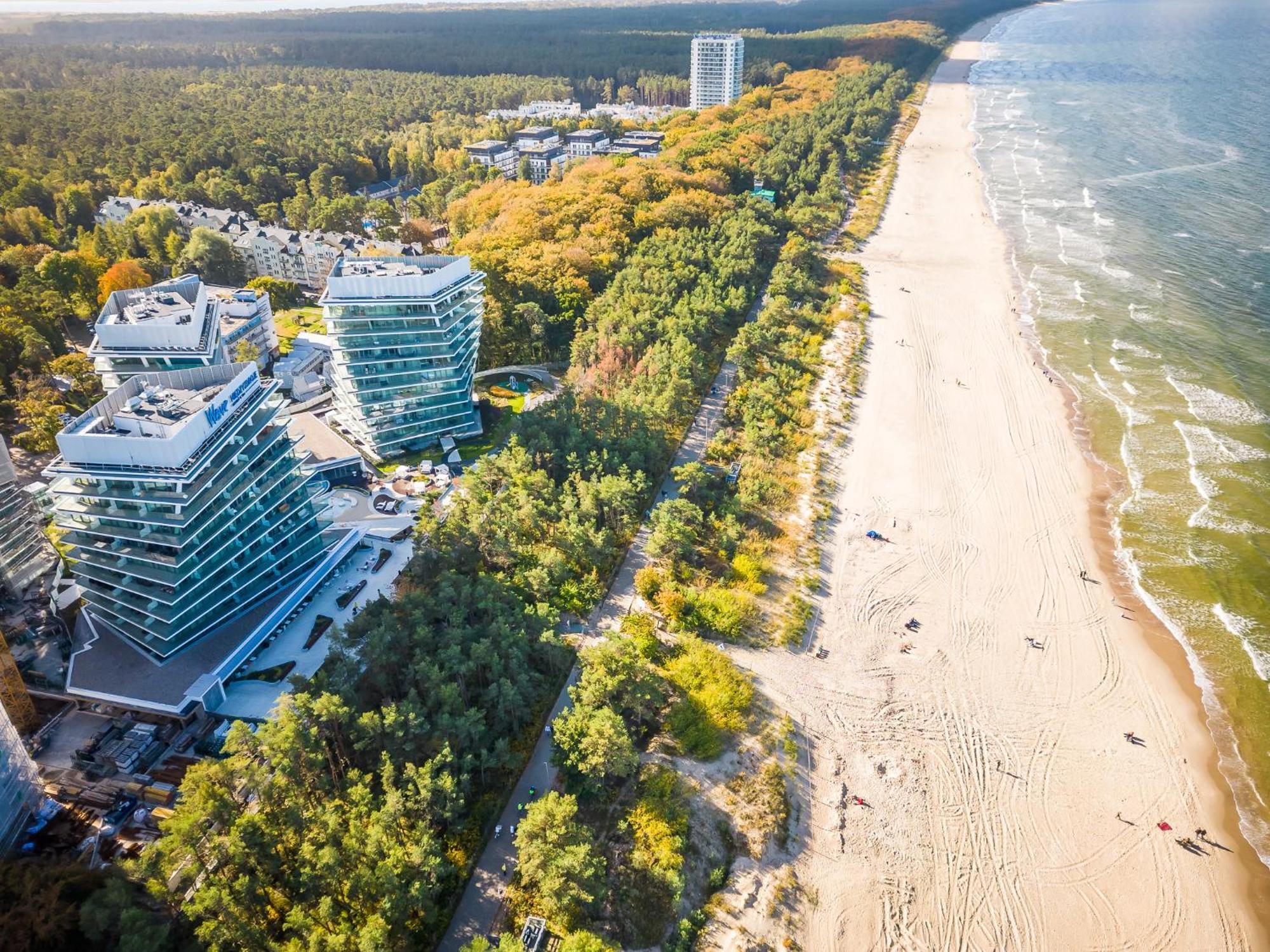 Royallux Apartment Waves Resort & Spa - Sea View From Balcony By Renters Prestige Miedzyzdroje Exterior photo